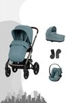 Cybex Kombi-Kinderwagen Talos S Lux Buggy mit faltbarer Babywanne