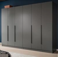 Inn.Furn Kleiderschrank Swan (Set 2x Kleiderschrank 120 x 181 cm in Grau,...