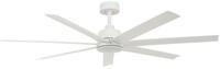 Lucci air Deckenventilator DC Deckenventilator Atlanta Wei&szlig; mit LED