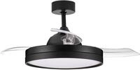 Nova Luce Deckenleuchte NEVMA Deckenventilator, Ventilatorfunktion, LED fest