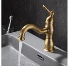 LuxusKollektion Waschtischarmatur Kisimixer Wasserhahn Antik Bronze 360&deg;...