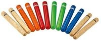 Meinl Percussion Claves, Percussion, Claves, Claves Set NINO502-MC Coloured, 12...