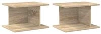 vidaXL Nachttisch Nachttisch 2 stk. Sonoma-Eiche 40 x 30 x 25 cm Holzwerkstoff...