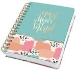 Sigel Notizbuch SIGEL JN611 Spiral-Notizbuch Jolie - Brush Marks - punktkariert...