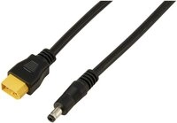 TRU COMPONENTS Rundstecker DC-Stecker 2,5/5,5 mm auf XT60-Kabel 0,5 m...
