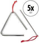 Classic Cantabile Triangel mit Schl&auml;gel - Schlaginstrument mit 10cm (4),...