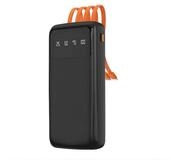 Dudao Universal 10000mAh Powerbank mit USB-Kabel, USB Typ C, Iphone Powerbank