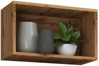 VCM Wandregal H&auml;ngeregal Arila H. 30 x B. 50 x T. 28 cm, Holzregal h&auml;ngend,