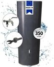 GARANTIA Regentonne STONE 2in1 Regentonne Komplett-Set 350 L, lava, 350 l