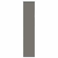Rollo Verdunkelungsrollo Grau 40x210 cm Stoffbreite 35,7 cm Polyester, vidaXL