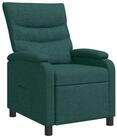 vidaXL Sessel Liegesessel Dunkelgr&uuml;n Stoff (1-St)