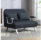 HOMCOM Schlafsofa 3 in 1 Schlafsessel, klappbar, mit Bettfunktion, Kissen,...