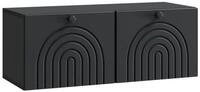 vidaXL TV-Schrank 78,5 x 31 x 30 cm Wandmontierter TV-Schrank Schwarz...