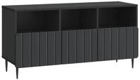 vidaXL TV-Schrank 102 x 34,5 x 50 cm TV-Schr&auml;nk Schwarz 102x34,5x50 cm...