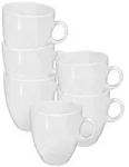 Seltmann Weiden Becher VIP. Becher 400 ml 6er Set, 6-tlg., Porzellan
