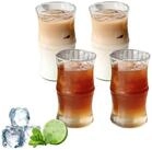 LuxusKollektion Latte-Macchiato-Glas 2er Latte Macchiato Gl&auml;ser 400ml...