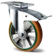 Contorion Schwerlastrolle CASCOO Lenkrolle mit Totalfeststeller &oslash; 160 mm Serie...