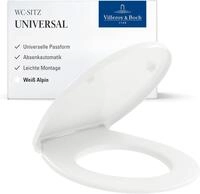 Villeroy & Boch WC-Sitz Universal WC-Sitz, mit Absenkautomatik, abnehmbarer,