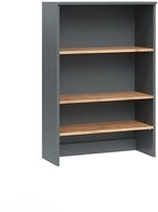 Vicco H&auml;ngeschrank Viktor, Anthrazit/Goldkraft Eiche, 68 x 100.4 cm mit offenen