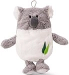 Nici W&auml;rmflasche Winter, Koala 350 ml, 2in1 - weiches Kuscheltier &...