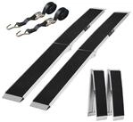 TRUTZHOLM Auffahrrampe 2x klappbar 228 cm 680 kg Traglast Alu Anti Rutsch Quad...