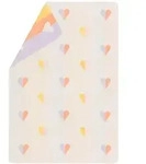 Kinderdecke Juwel 'Herzen' 100 x 140 cm Rohwei&szlig;, DAVID FUSSENEGGER beige