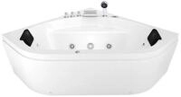 AcquaVapore Whirlpool-Badewanne Whirlpool Pool Badewanne Eckwanne W20-ALL...