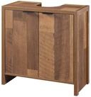 en.casa Waschbeckenunterschrank &raquo;Namsskogan&laquo; 60x60x30cm Walnussoptik