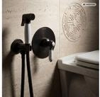 PaulGurkes Bidetarmatur (Set, 4-St., Unterputz-Armatur mit Bidetbrause,...