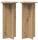 vidaXL Blumenst&auml;nder Pflanzenst&auml;nder 2 stk. Artisan-Eiche 40 x 40 x 80 cm (2...