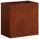 vidaXL Blumentopf Garten-Pflanzgef&auml;&szlig; Rostoptik 50 x 30 x 50 cm...