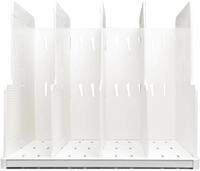 EXACOMPTA Aufbewahrungsbox MODULOTOP, vertikaler Sorter mit 5 Trennplatten,...