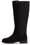 Tommy Hilfiger ENAMEL FLAG SUEDE HIGH CHELSEA Stiefel Blockabsatz,...