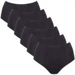 sloggi Slip Damen Slip 6er Pack Baumwolle (Packung, 6er Pack) schwarz M