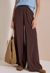 CECIL Stoffhose Loose Fit, Viskose, feine Struktur