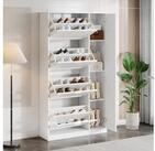 STILVORA Schuhschrank mit Spiegel,Schuhregal Hochschuhschrank mit