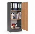 VCM Aktenschrank B&uuml;roschrank Dilos mit Dreht&uuml;r B. 52 x H. 114 x T.