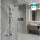hansgrohe Duscharmatur Ecostat 1001CL Brausethermostat Set mit Aloni Handbrause...