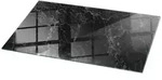 Tulup Tischplatte Bodenplatte Glas Marmormuster mit Adern Tischplatte aus Glas...