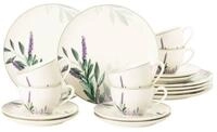 Seltmann Weiden Kaffeeservice Savona Provence Kaffeeservice 18er Set (18-tlg), 6