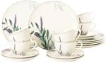 Geschirr-Set SELTMANN WEIDEN "Kaffeeservice Savona Provence 18er Set bunt-beige",