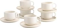 CreaTable Tasse Uno, Kaffeetassen, Set 12-tlg., 12-tlg., Steinzeug, hochwertiges