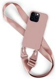 moex Handykette f&uuml;r iPhone 13 Pro Case zum Umh&auml;ngen HoverCover Rosa 6,1 Zoll,