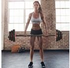 SPORTNOW Langhantel 20 kg verstellbares Hantelset mit rutschfestem Griff,...