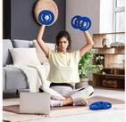 SPORTNOW Hantelscheiben 2er-Set Hantelgewichte, 2 x 5 kg Gewichte,...