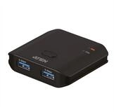 Aten US4322 2x2-Port USB Sharing Switch Computer-Adapter, USB 3.2 Gen 1...