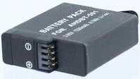 AGI Akku f&uuml;r Gopro AABAT-001 Li-Ion 3,7 Volt 1220 mAh schwarz Kamera-Akku 1220...