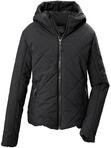 Steppjacke KILLTEC "KOW 151 GRLS QLTD JCKT", M&auml;dchen, Gr. 152, schwarz,