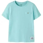Name It Kurzarmshirt NKMVINCENT SS TOP F NOOS Baumwolle, Brusttasche gr&uuml;n 98 EU
