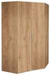 Wimex Eckschrank Level (2 T&uuml;ren, mit Kleiderstange und Einlegeb&ouml;den, 1-St., moderne